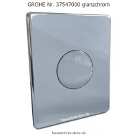 GROHE Nr. 37547000 WC Betätigungsplatte SKATE glanzchrom für mechanische Spülung