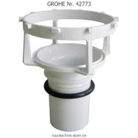 Grohe Nr. 42773 Ventilsitz zu WC Ablaufventil Nr. 42774 für pneumatische Spülung
