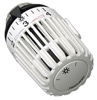 Heimeier Thermostat-Kopf K mit eingebautem F�hler, mit Sparclips, mit Frostschutzstellung. (Farbe wei�)