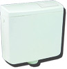 SANIT Sp�lkasten 928 tiefh�ngend, Aufputz, 6 - 9 Liter, mit Spartaste. # 91.903.01