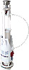 abusanitair ecoflush Sp�lstopp Ablaufgarnitur / Sp�lgarnitur / Heberglocke 794101 f�r Keramik-Sp�lk�sten