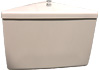 JOMO Ecksp�lkasten Jomo-Eck, Wei� oder Standardfarben, 6 - 9 Liter, Sp�l-/Stopptaste, 168180002