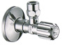 Schell Eckventil DN 15 (1/2 Zoll), mit Schmutzf�nger, verchromt, selbstdichtend (D)