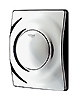 Grohe-Dal Abdeckplatte (Dr�ckerplatte) SURF, mit Druckknopf-Bet�tigung, Nr. 37018