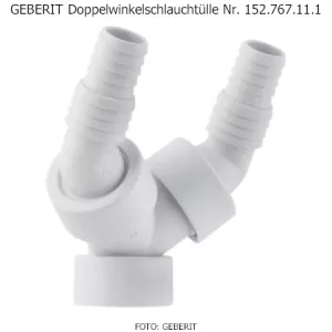 Geberit Nr. 152.767.11.1 Doppelschlauchtülle Foto