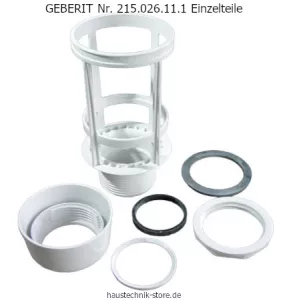 GEBERIT Nr. 215.026.11.1 Bassin Einzelteile für AP-Spülkasten Start-Stopp