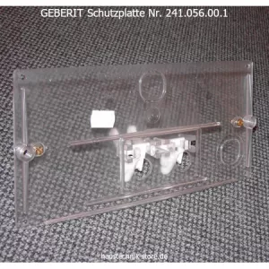 GEBERIT Nr. 241.056.00.1 Schutzplatte zu UP-Spülkasten mit 2-Mengen-Spülung Bj. 1978-1987