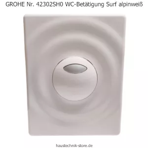 GROHE Nr. 42302SH0 WC-Betätigung Surf alpinweiß