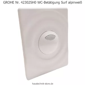 GROHE Nr. 42302SH0 WC-Betätigung Surf alpinweiß