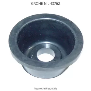 GROHE Nr. 43762 Hut-Membrane schwarz einzeln 