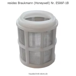 Resideo Braukmann (Honeywell) Ersatzsieb ES06F-1B DN25 neue Ausführung