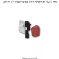 Dallmer Waschgeräte Sifon Unterputz, Abgang 40/50 mm