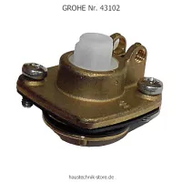GROHE Nr. 43102 Deckel zu AP-Urinalspüler 37021, 37022, 37023, 37024, 37025