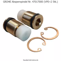 GROHE Nr. 47017000 Grohmix Absperrspindel ab Bj. 1979 VPE 2 Stk.