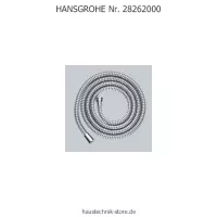 hansgrohe Nr. 28262000 Metaflex Brauseschlauch DN 15, 125 cm lang