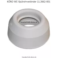 KÖRO DeBeer WC-Spülrohrverbinder Nr. 11.3662-001 für Porzellanmuffe