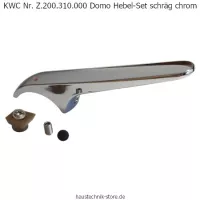 KWC Nr. Z.200.310.000 Domo Hebel-Set schräg chrom