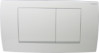 GEBERIT WC Bettigungsplatte Twinline Nr. 115.899.KJ.1 Farbe weiss-alpin