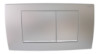 GEBERIT WC Bettigungsplatte Twinline Nr. 115.899.KN.1 mattchrom