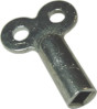 Entlüftungsschlüssel aus Metall, Vierkant 5 mm